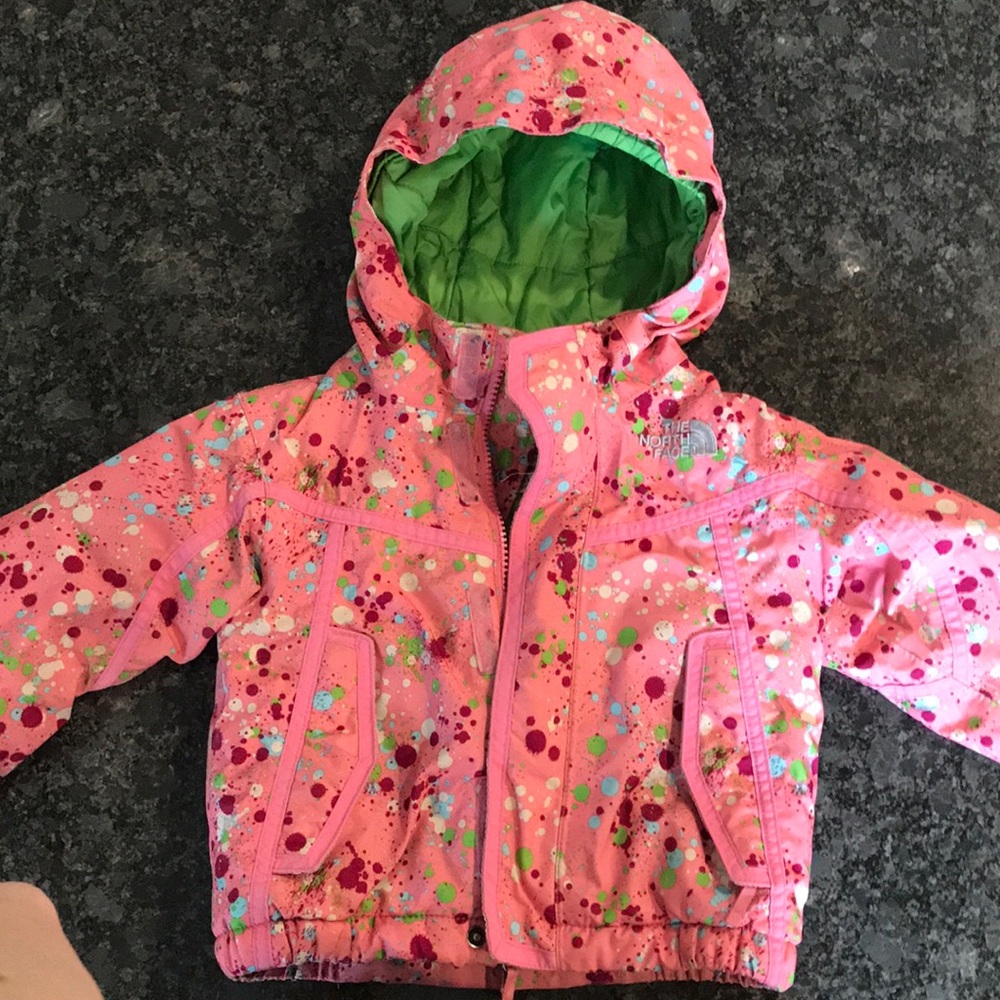 North Face Toddler Winter Coat, Size 2T, pink